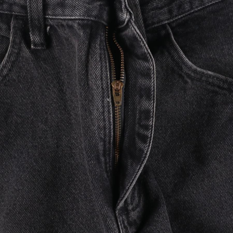 古着 ラスラー RUSTLER ブラックデニム ストレートデニムパンツ メンズ