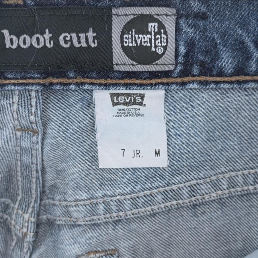 Levi's 古着 90年代 リーバイス シルバータブ HIPSTER BOOT CUT Levi's 古着 90年代 リーバイス シルバータブ HIPSTER BOOT CUT