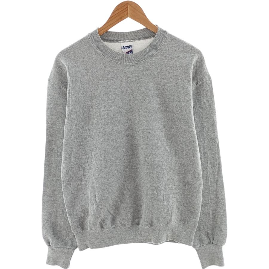 古着 90年代 BIKE 無地 ブランクスウェットシャツ トレーナー USA製