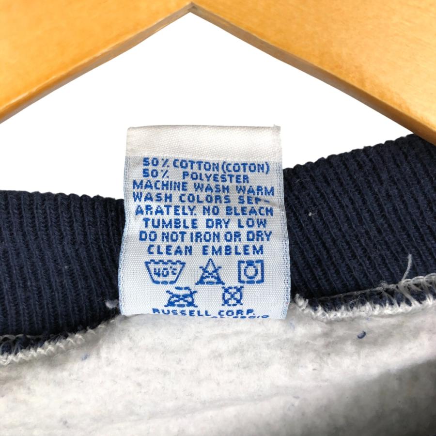 古着 90年代 ラッセル Russell 無地 ツートン ブランクスウェット