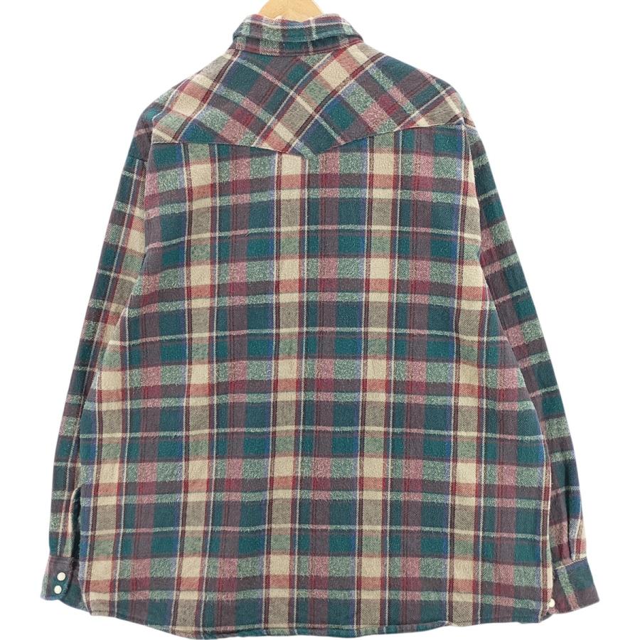 【花柄】古着 ヴィンテージ 長袖 シャツジャケット アメリカ製 ユニセックス 70s 70年代 キャンパス アメリカ製 長袖 総柄 黄色 ベージュ