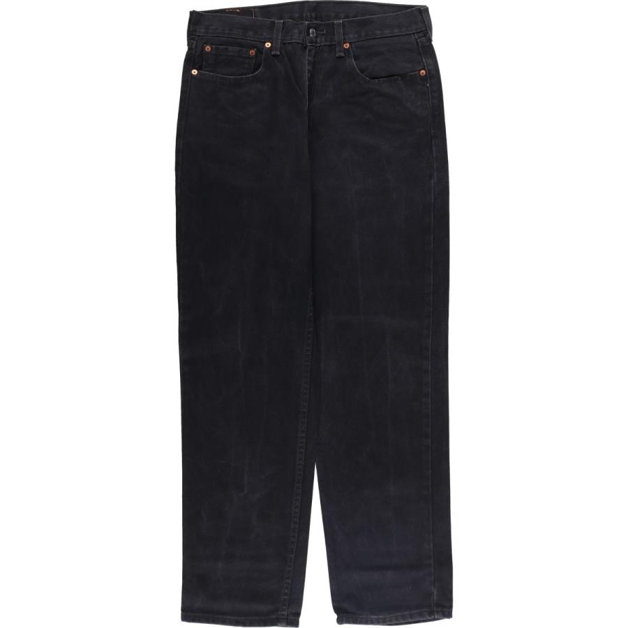 リーバイス550 W34 ブラックデニム 黒 ボトム パンツ 古着 13850 リーバイス550 W34 ブラックデニム 黒 ボトム パンツ 古着 13850