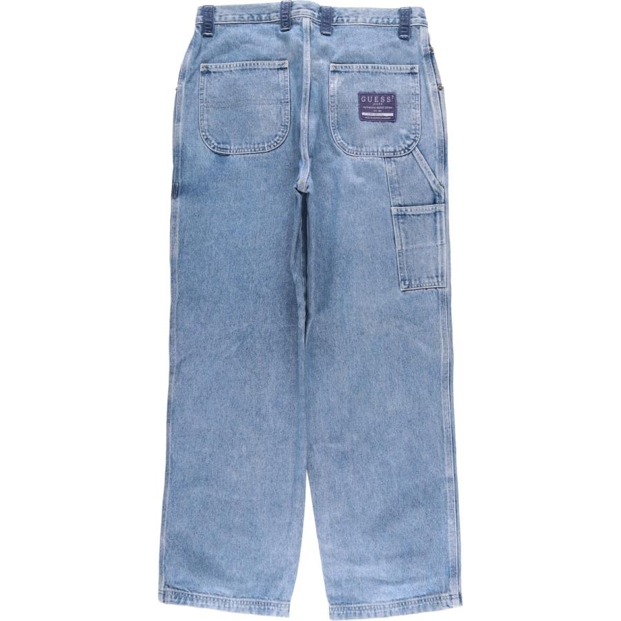 古着 90年代 ゲス Guess JEANS デニムペインターパンツ メンズw33相当 ヴィンテージ /eaa419626 【ss2601_30】