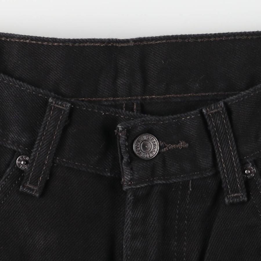 Levi's（リーバイス） 古着 Levi's 505 ブラックデニム テーパード