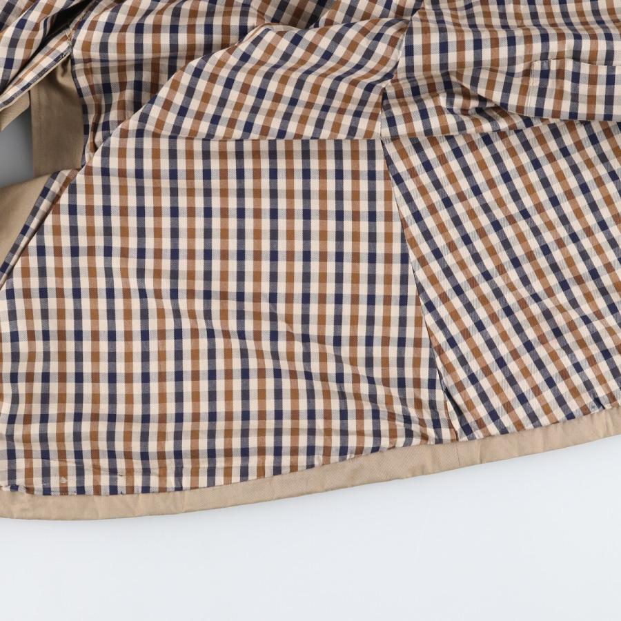 Aquascutum 古着 アクアスキュータム ステンカラーコート バルマ Aquascutum 古着 アクアスキュータム ステンカラーコート バルマ