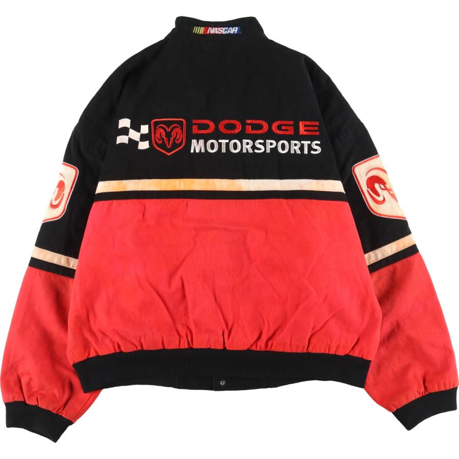 古着 RACING CHAMPIONS DODGE ダッジ レーシングジャケット メンズXL相当/eaa420067 古着 RACING CHAMPIONS DODGE ダッジ レーシングジャケット メンズXL