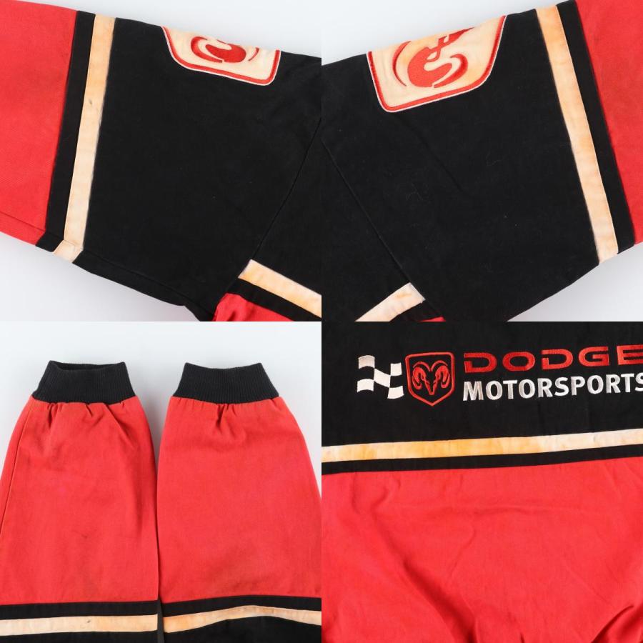 古着 RACING CHAMPIONS DODGE ダッジ レーシングジャケット メンズXL