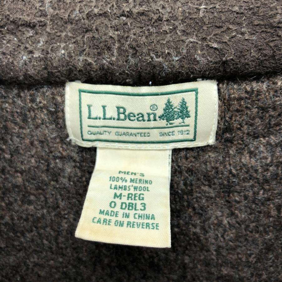 古着 エルエルビーン L.L.Bean ウールニットハーフジップセーター メンズM /eaa420168｜jamtrading1｜03