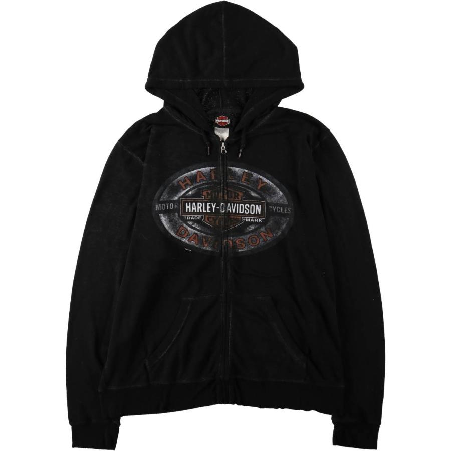 古着 ハーレーダビッドソン Harley-Davidson スウェットフルジップパーカー メンズL相当/eaa420313 古着 ハーレーダビッドソン Harley-Davidson スウェットフルジップ