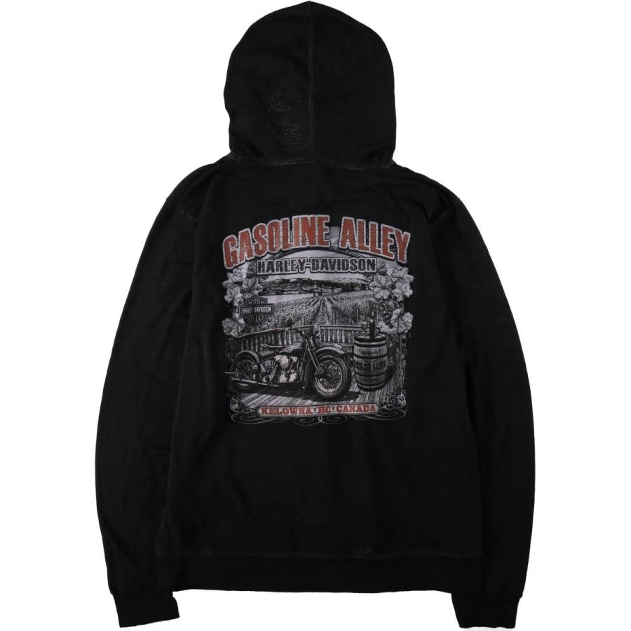 古着 ハーレーダビッドソン Harley-Davidson スウェットフルジップ