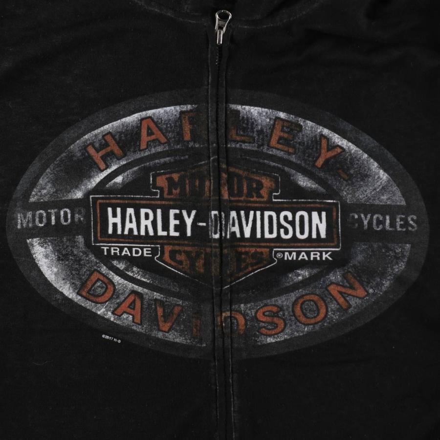 古着 ハーレーダビッドソン Harley-Davidson スウェットフルジップ