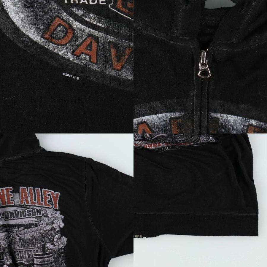 古着 ハーレーダビッドソン Harley-Davidson スウェットフルジップ