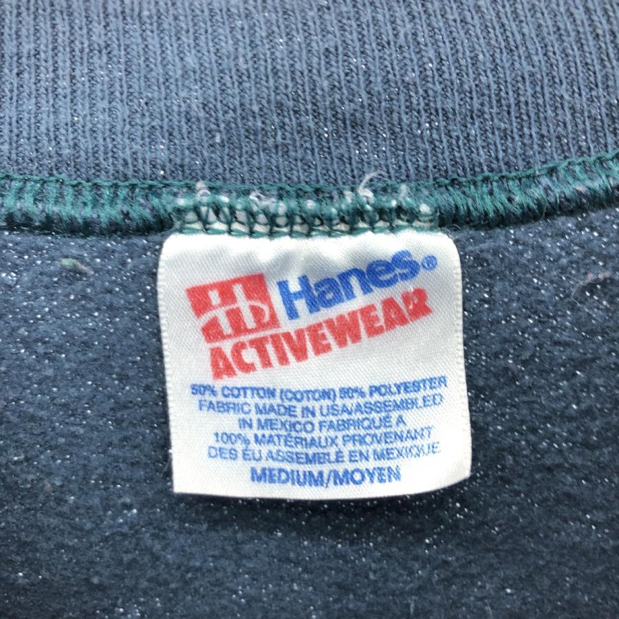 古着 00~90年代 ヘインズ Hanes ACTIVEWEAR プリントスウェット