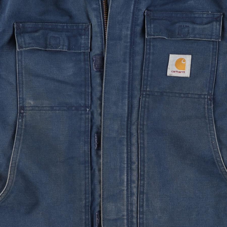 古着 90年代 カーハート Carhartt トラディショナルコート フード付き ダックワークジャケット USA製 メンズL ヴィンテージ /eaa420863｜jamtrading1｜06