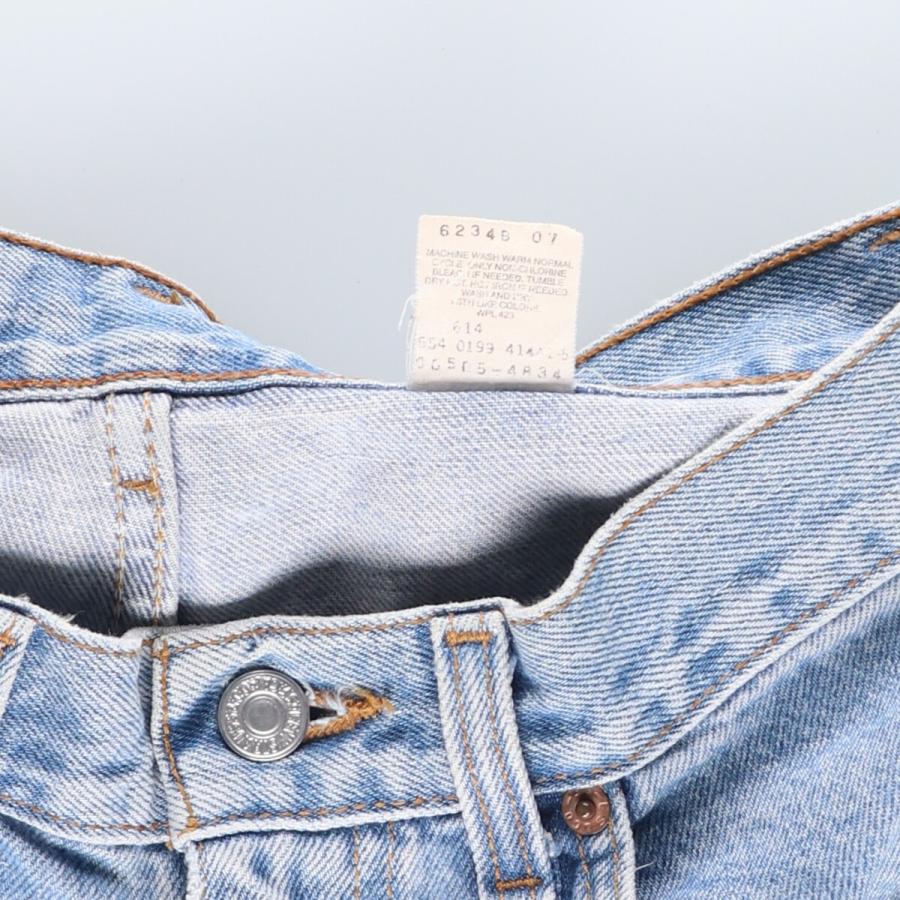 古着 90年代 リーバイス Levi's 505 REGULAR FIT STRAIGHT LEG テーパードデニムパンツ USA製 メンズw31 ヴィンテージ /eaa421532｜jamtrading1｜05