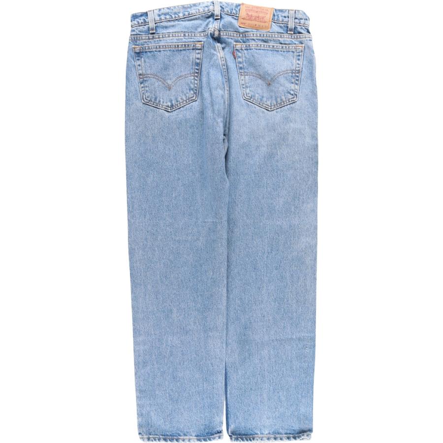 古着 90年代 リーバイス Levi's 505 REGULAR FIT STRAIGHT LEG テーパードデニムパンツ USA製 メンズw35 ヴィンテージ /eaa421536｜jamtrading1｜02