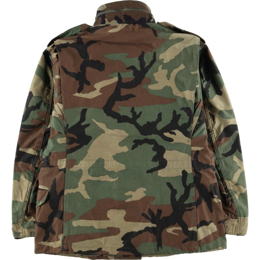 古着 80年代 米軍実品 M-65 迷彩柄 ウッドランドカモ ミリタリー