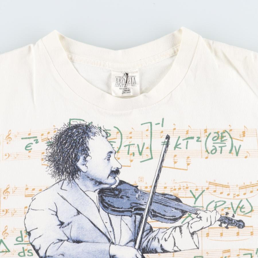 古着 90年代 ANDAZIA EINSTEIN アインシュタイン プリントTシャツ USA  