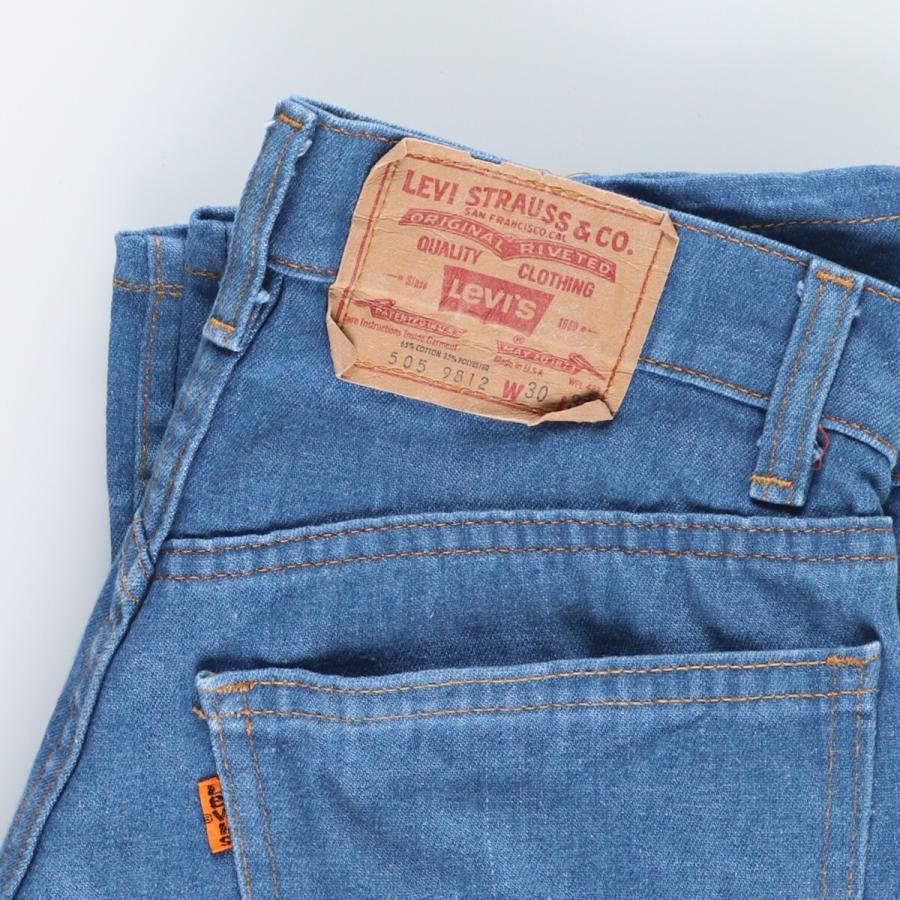 Levi's 古着 80年代 リーバイス 505-9812 テーパードデニム