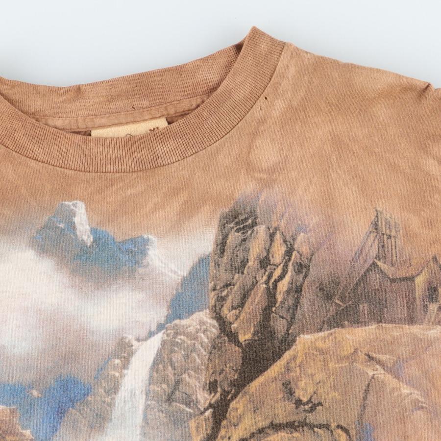 90s タイダイ柄 tシャツ ヴィンテージ 古着 90年代 THE MOUNTAIN 