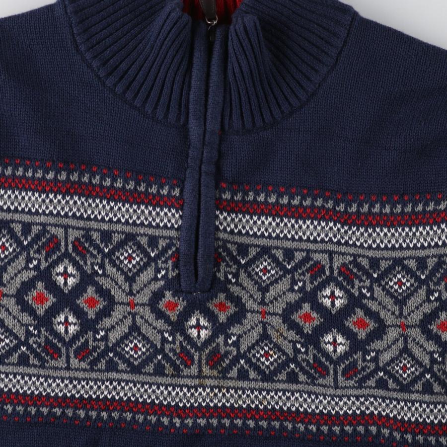 L.L.Bean（エルエルビーン） 古着 ノルディック柄 コットンニット