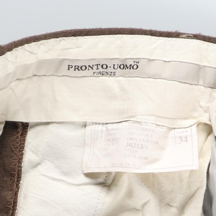 PRONTO UOMO イタリア製 ワイドスラックス ヴィンテージ 2025年最新】pronto uomo スラックスの人気アイテム - メルカリ