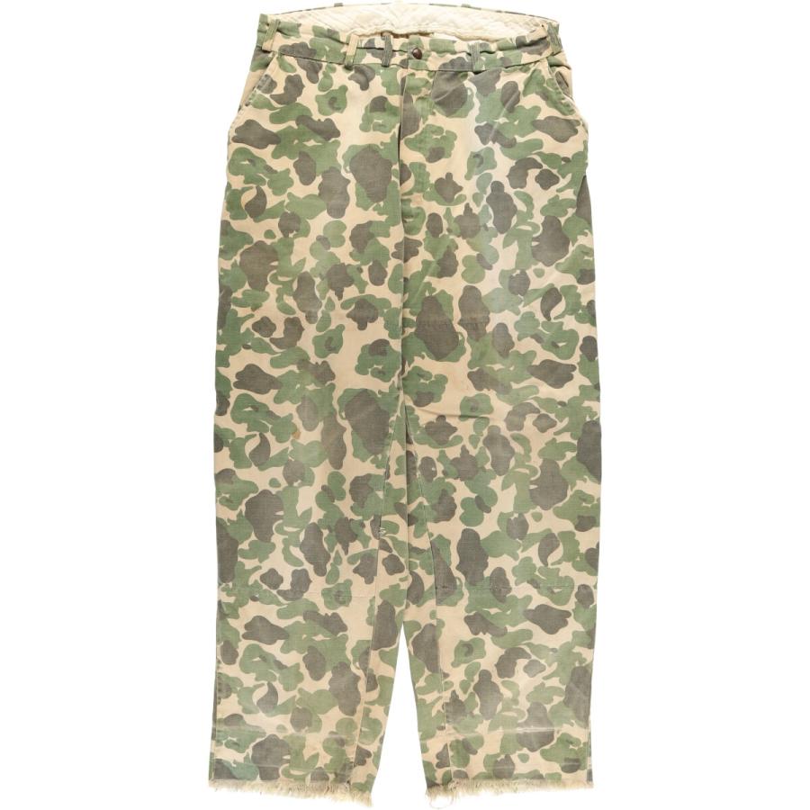 古着 50~60年代 ダックスバック Duxbak BOBCAT 迷彩柄 ダブルニー