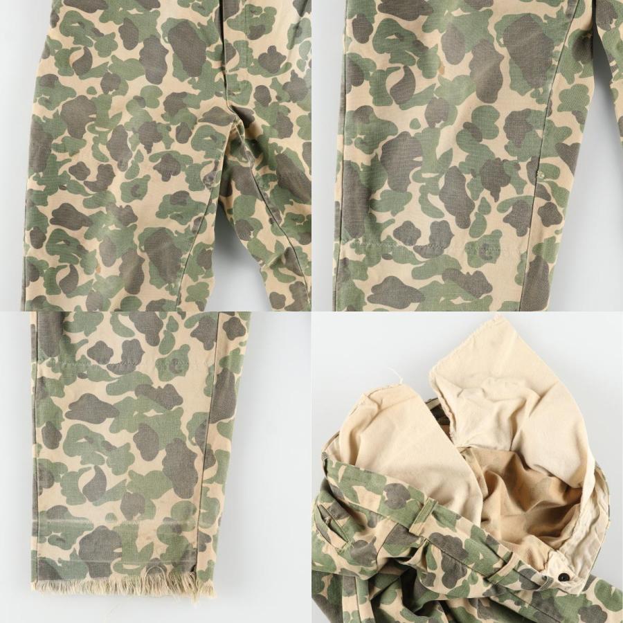 古着 50~60年代 ダックスバック Duxbak BOBCAT 迷彩柄 ダブルニー