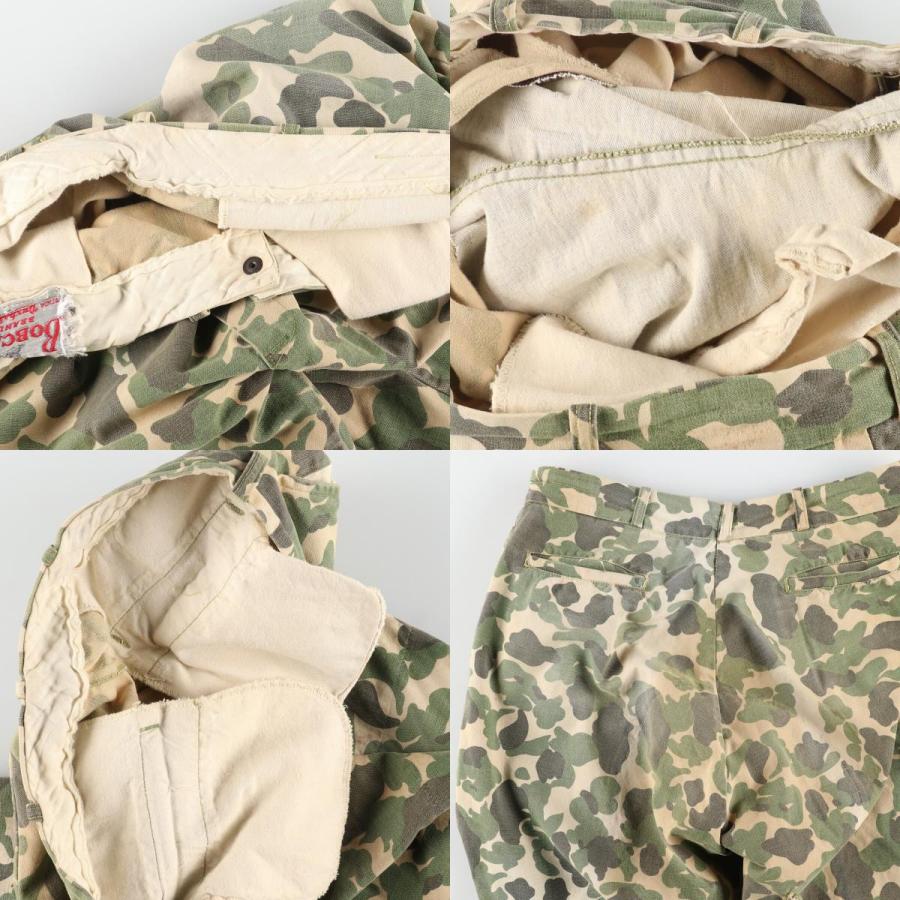 古着 50~60年代 ダックスバック Duxbak BOBCAT 迷彩柄 ダブルニー