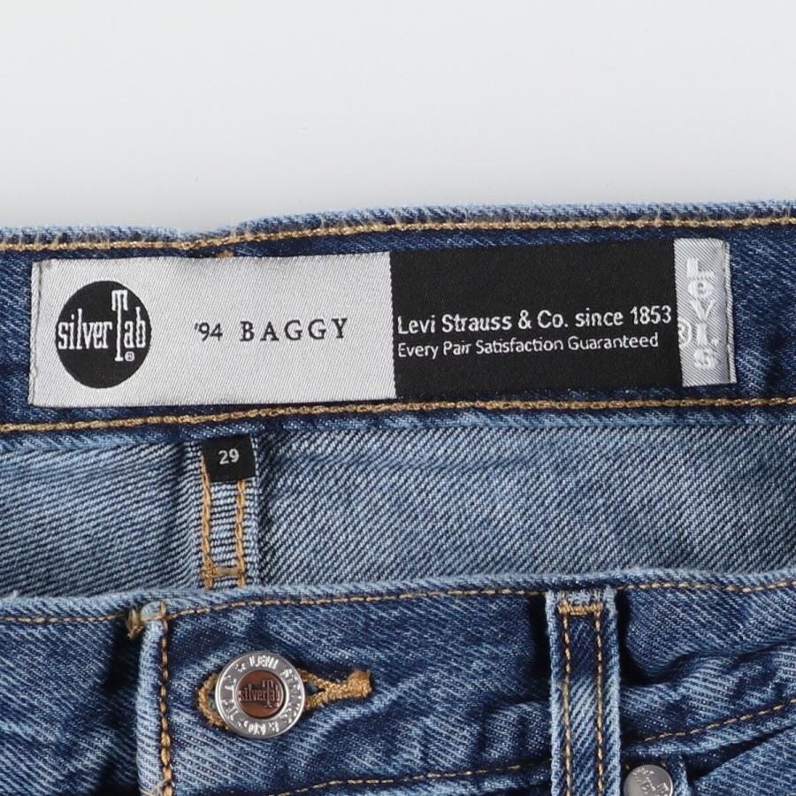 古着 リーバイス Levi's SILVER TAB シルバータブ BAGGY バギー デニムパンツ メンズw30 /eaa428033｜jamtrading1｜03