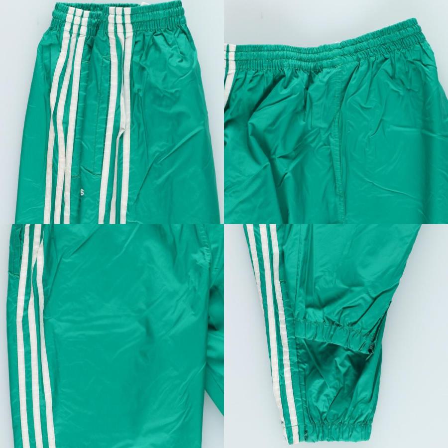 古着 90年代 アディダス adidas ナイロンパンツ シャカシャカパンツ メンズS /eaa428384｜jamtrading1｜09