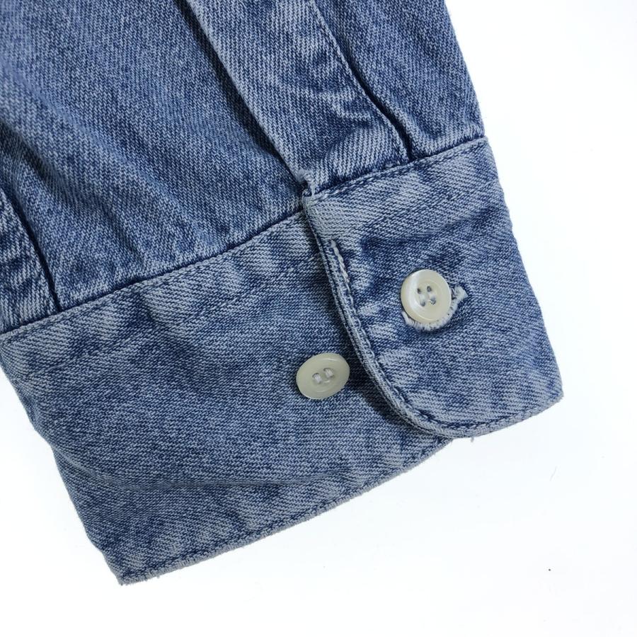 古着 90年代 ギャップ GAP DENIM オールドギャップ 長袖 デニムシャツ メンズXL ヴィンテージ /eaa428638｜jamtrading1｜07