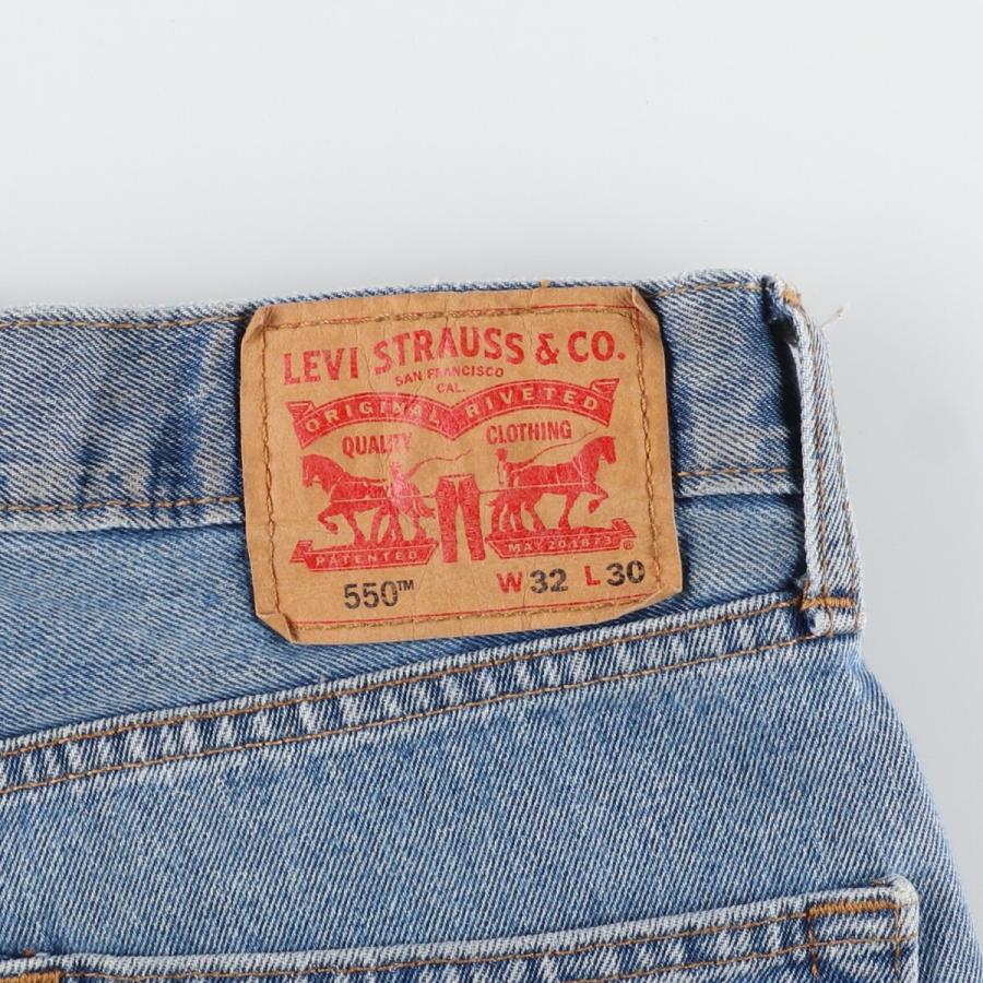 古着 リーバイス Levi's 550 テーパードデニムパンツ メンズw34 /eaa428730｜jamtrading1｜03