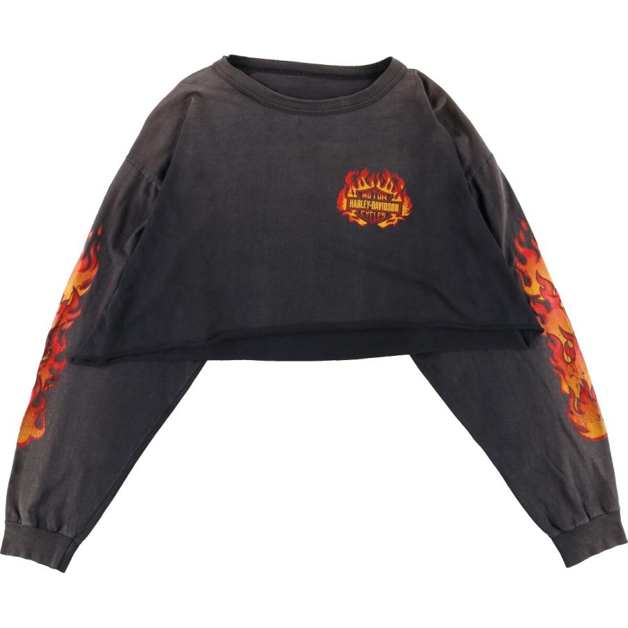90's harley davidson ロンt ファイヤー パターン