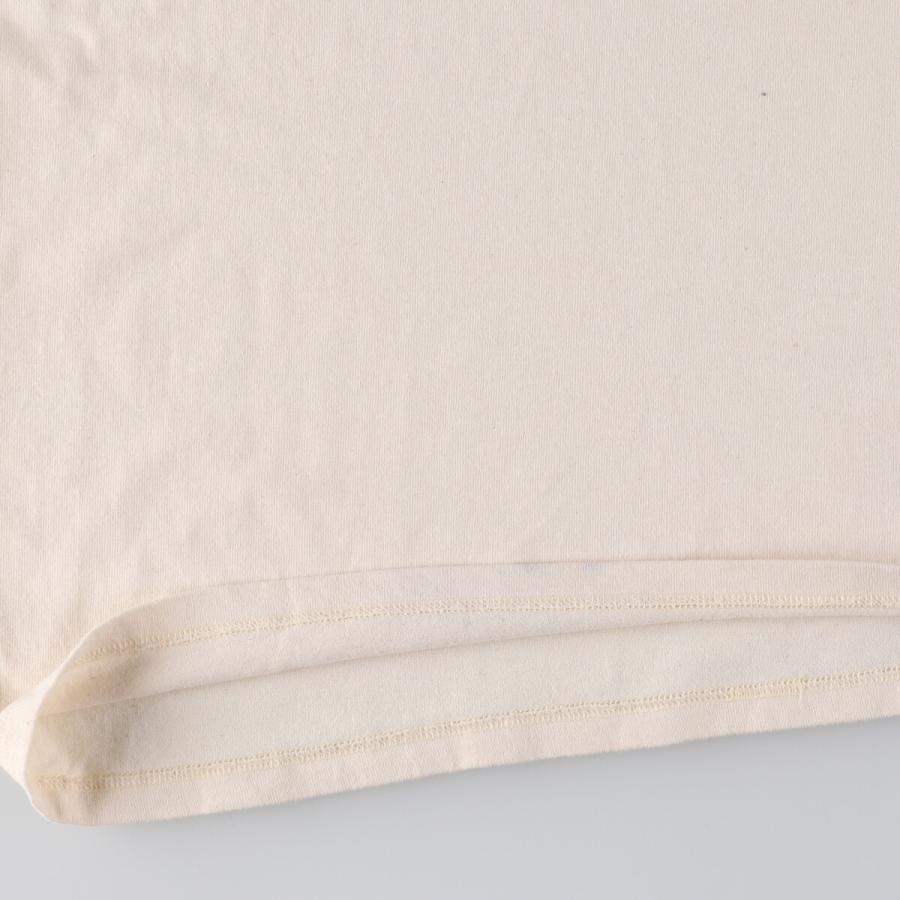 T645◆メンズ古着 レディース古着 デニムシャツ 手描き 猫 バックプリント 00's USA VINTAGE Hanes COMFORT BLACK CAT PRINT DESIGN T