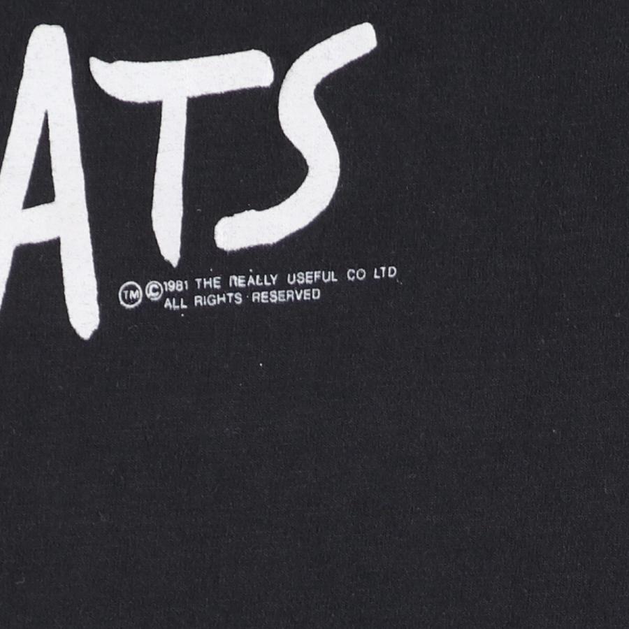 古着 80年代 CATS キャッツ 両面プリント プリントTシャツ メンズL ヴィンテージ /eaa430521｜jamtrading1｜04