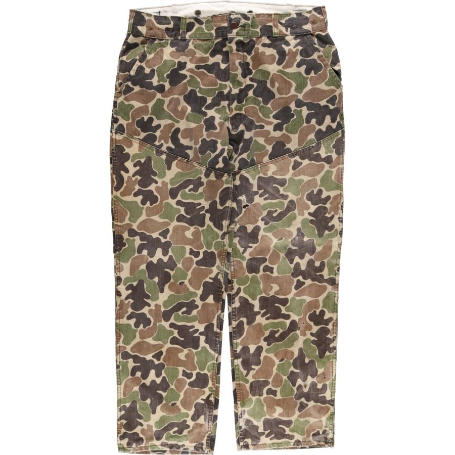古着 50~60年代 レッドヘッド RED HEAD BONE-DRY 迷彩柄 ダブルニー