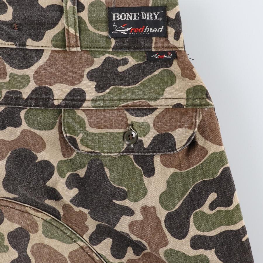 古着 50~60年代 レッドヘッド RED HEAD BONE-DRY 迷彩柄 ダブルニー