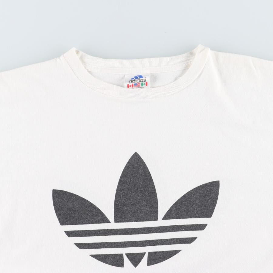 古着 90~00年代 アディダス adidas ORIGINALS オリジナルス 両面プリント プリントTシャツ USA製 メンズL ヴィンテージ /eaa431384｜jamtrading1｜09