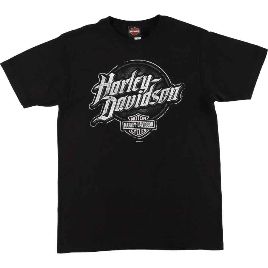 Harley Davidson - 古着 ハーレーダビッドソン Harley-Davidson モーターサイクル バイクTシャツ レディースM相当 /eaa432438 古着 ハーレーダビッドソン Harley-Davidson モーターサイクル