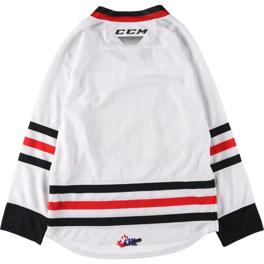 古着 CCM NHL CHICAGO BLACKHAWKS シカゴブラックホークス V