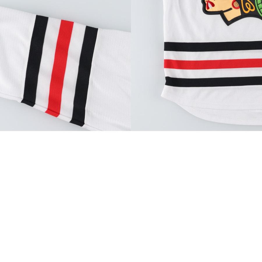 古着 CCM NHL CHICAGO BLACKHAWKS シカゴブラックホークス V