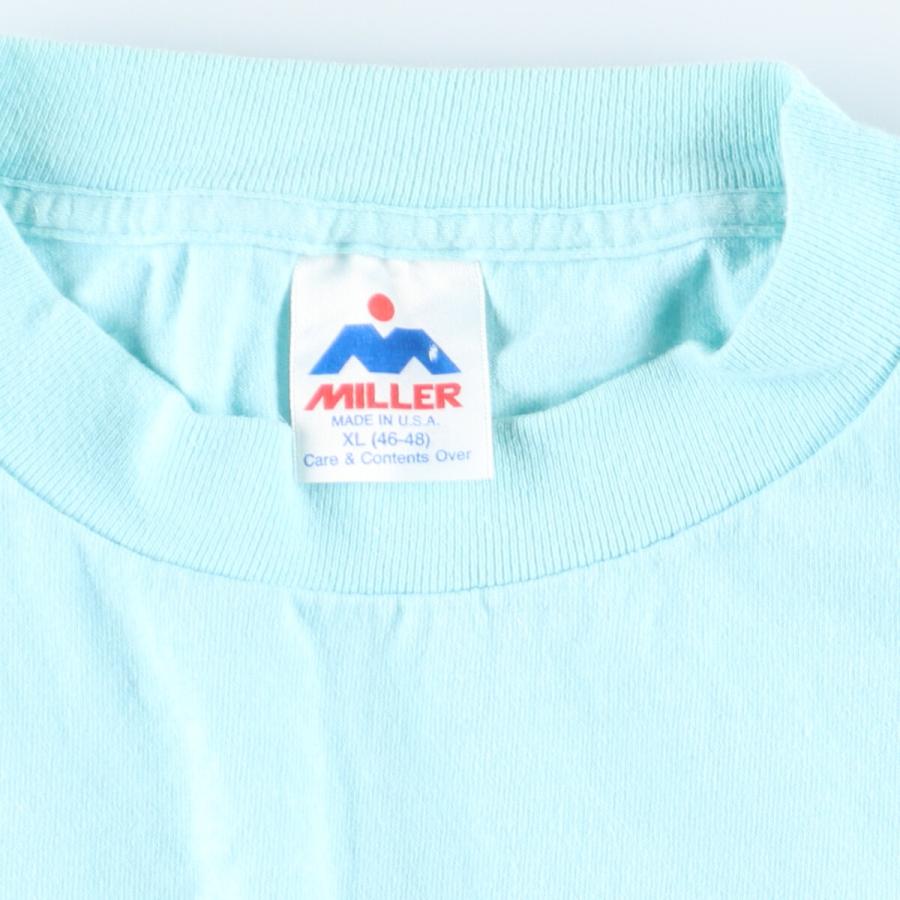 古着 90年代 MLLER バックプリント ロングTシャツ ロンT USA製 メンズXL ヴィンテージ /eaa433139｜jamtrading1｜03