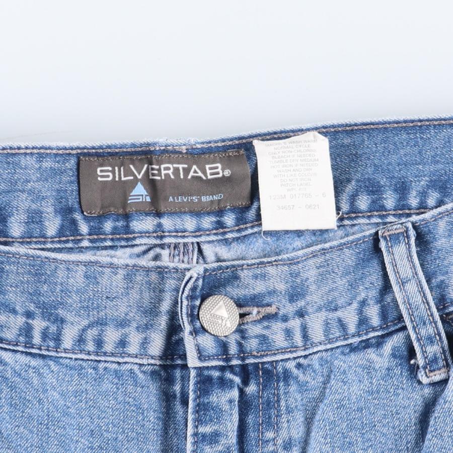 古着 リーバイス Levi's SILVER TAB シルバータブ デニムペインターショーツ ショートパンツ メンズw33 /eaa433271｜jamtrading1｜04