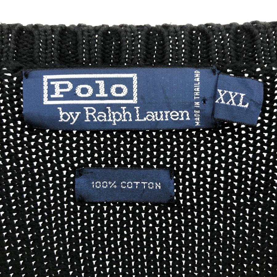 古着 ラルフローレン Ralph Lauren POLO by コットンニットセーター