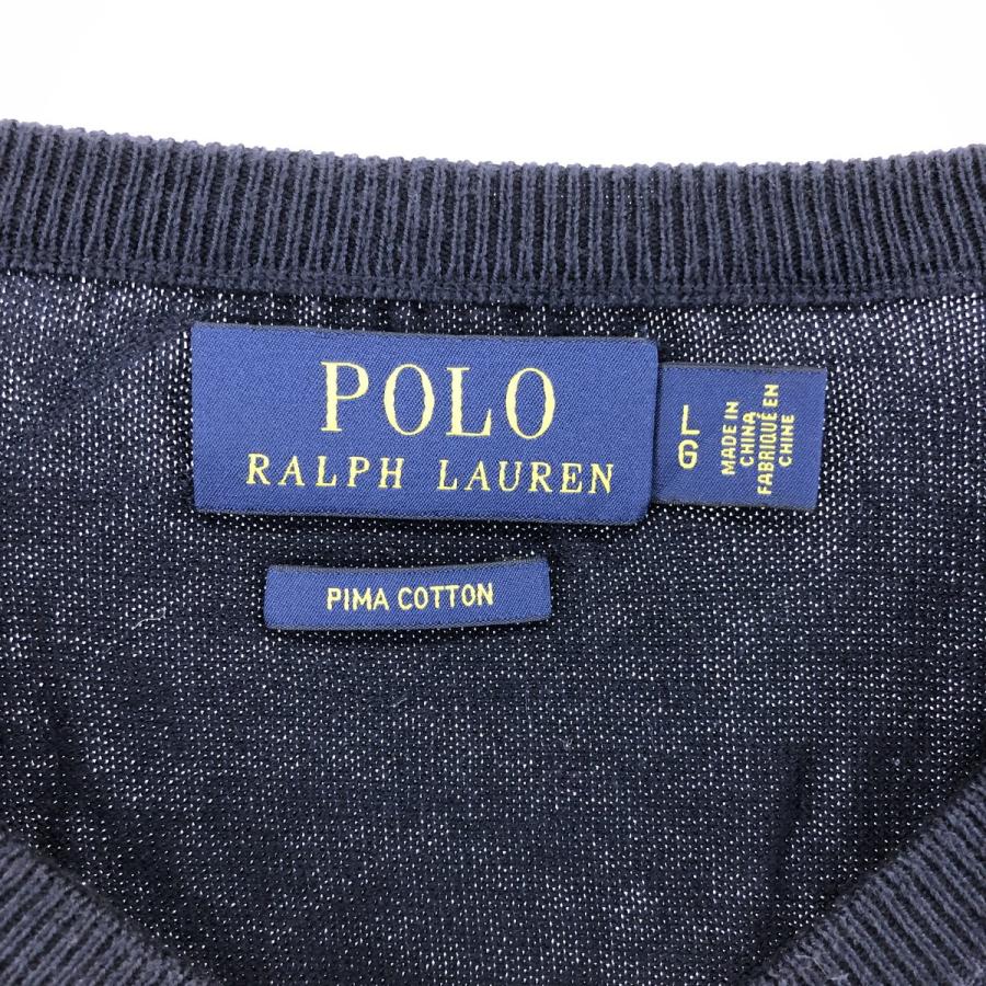 古着 ラルフローレン Ralph Lauren POLO RALPH LAUREN PIMA COTTON V