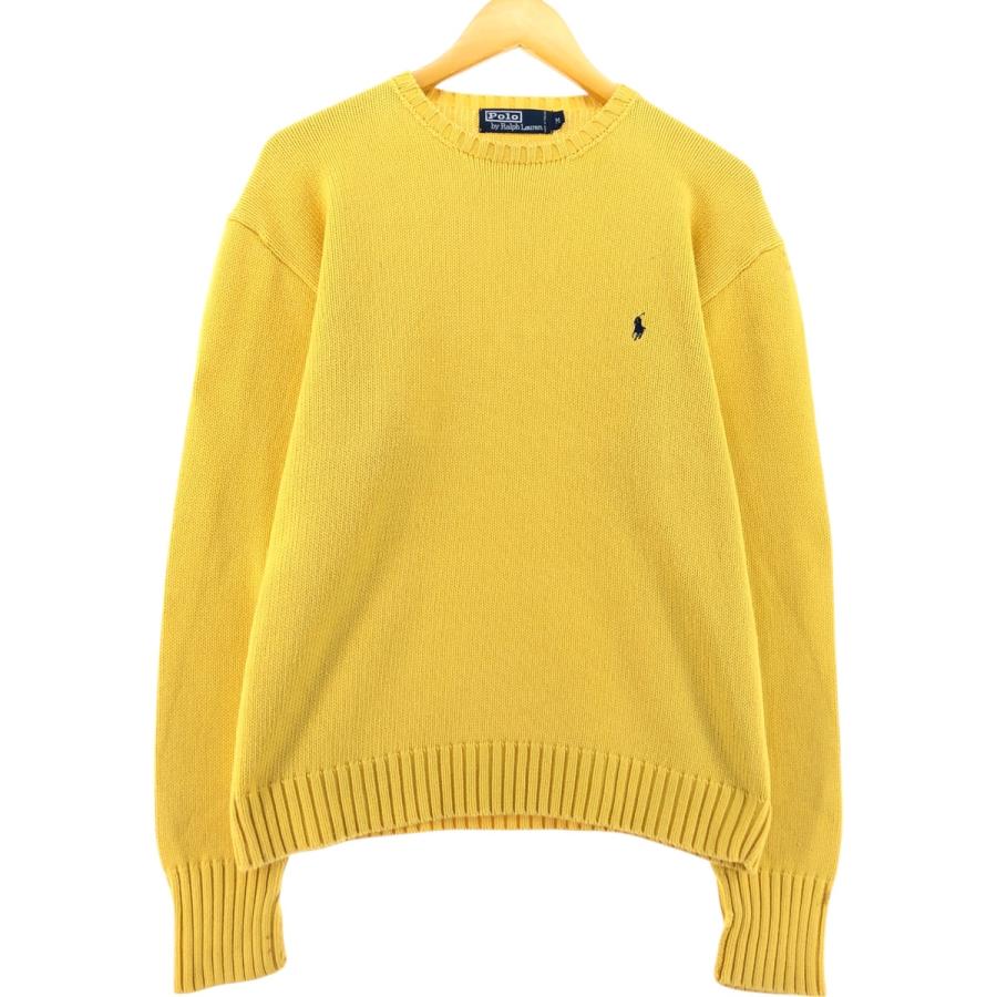 古着 ラルフローレン Ralph Lauren POLO by コットンニットセーター