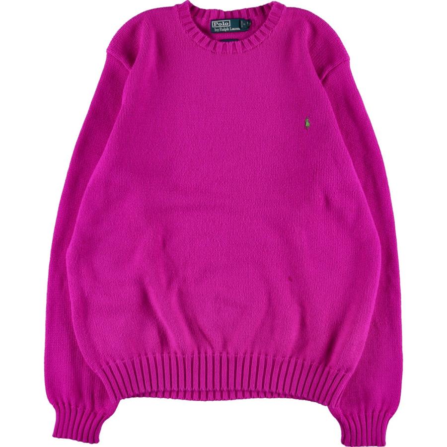Ralph Lauren - 古着 ラルフローレン Ralph Lauren POLO by Ralph Lauren コットンニットセーター レディースL相当 /eaa434562 古着 ラルフローレン Ralph Lauren POLO by コットンニット