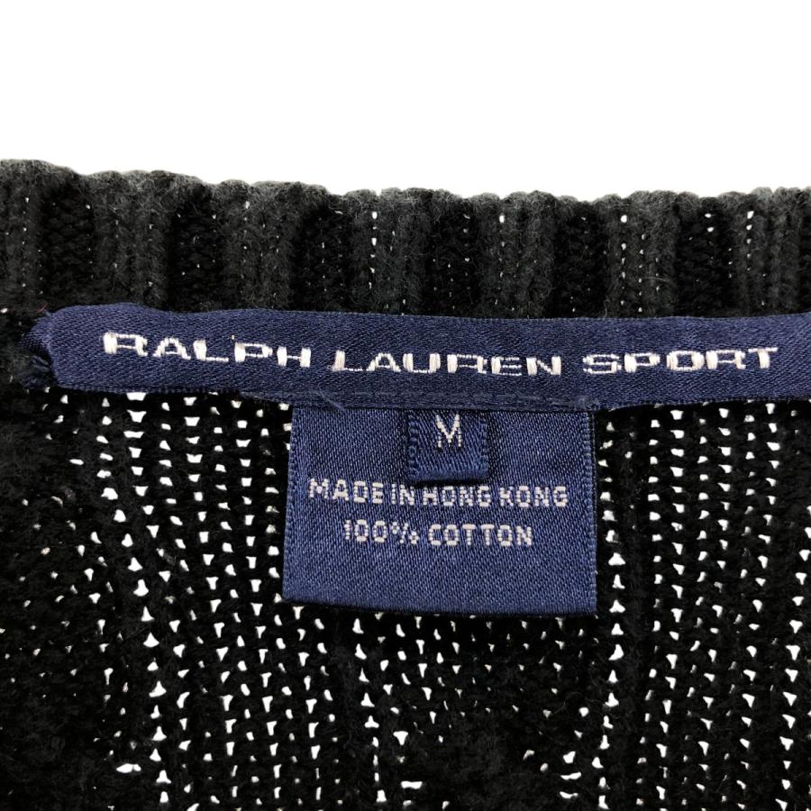 Ralph Lauren - 古着 ラルフローレン Ralph Lauren SPORT スポーツ ケーブル編み コットンニットセーター メンズXS相当 /eaa434665 古着 ラルフローレン Ralph Lauren SPORT スポーツ ケーブル編み