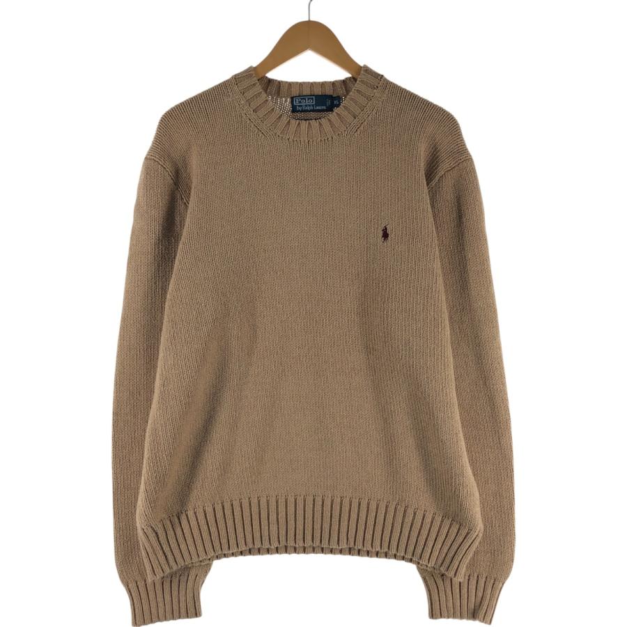 古着 ラルフローレン Ralph Lauren POLO by コットンニットセーター